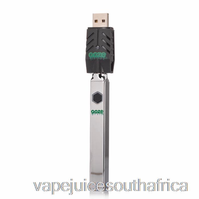 Vape Juice South Africa Ooze Quad Flex Temp 500Mah Battery Chrome
